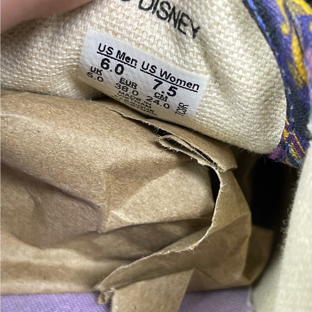 Vans x Disney Aladdin Princess Jasmine Authentic sneakers - Picture 6 of 7